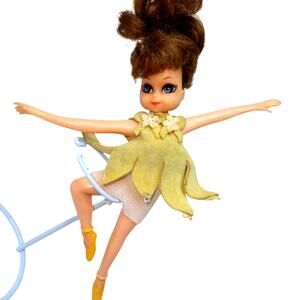 6" Vintage Little Kiddle Sweetheart Dancing Ballet Fairy Doll